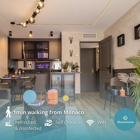 ボーソレイユFrontiere Monaco - Hypercentre - Bxアパートメント エクステリア 写真